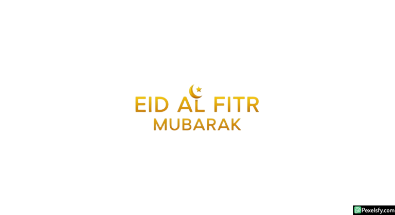 Eid al Fitr Mubarak greeting isolated on transparent background (15)