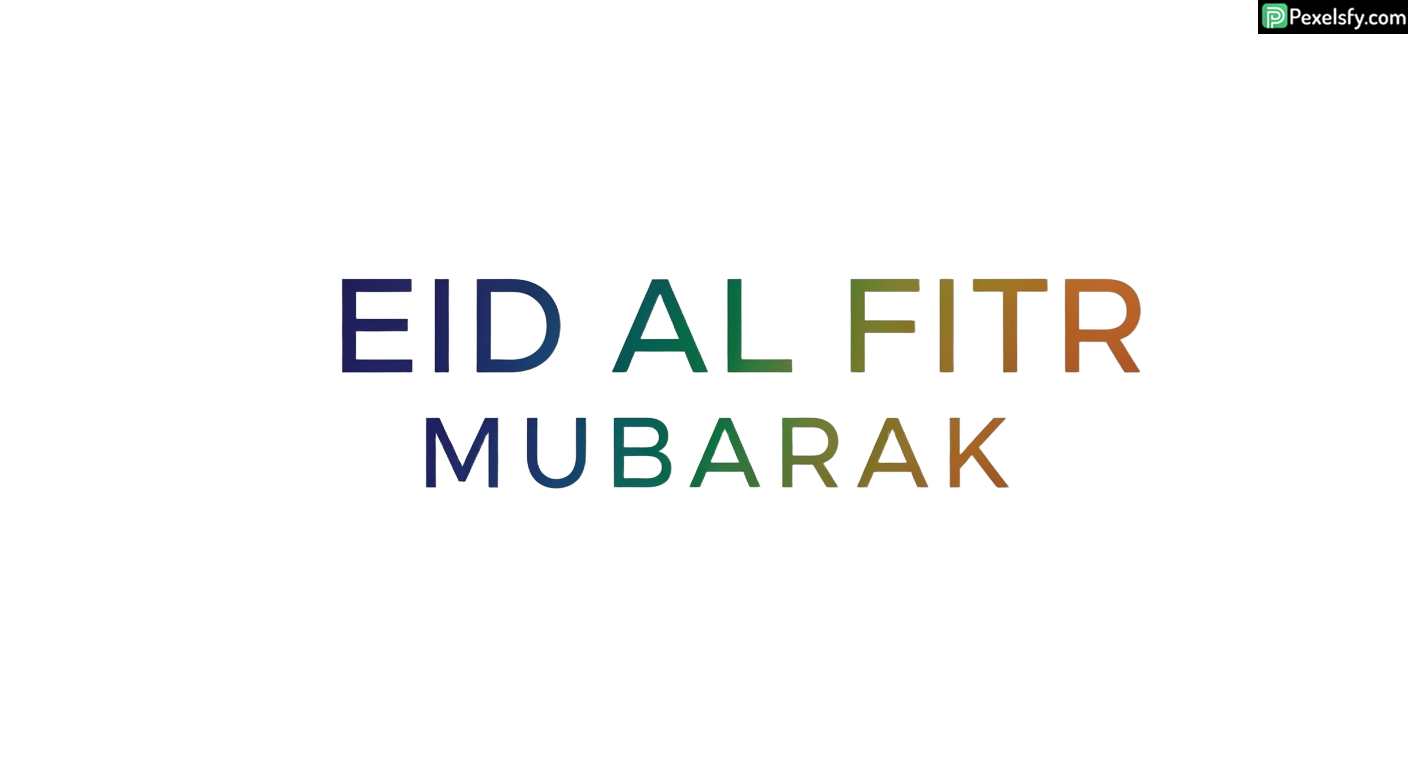 Eid al Fitr Mubarak greeting isolated on transparent background (18)