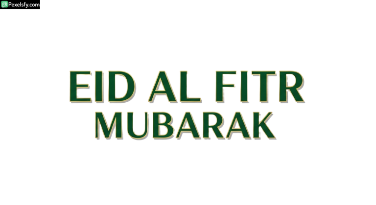Eid al Fitr Mubarak greeting isolated on transparent background (19)