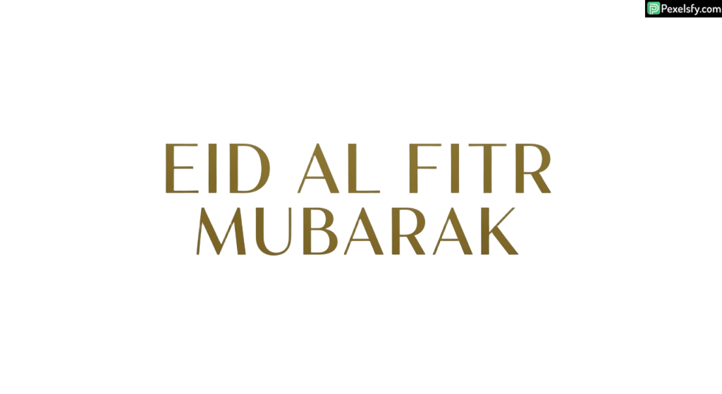 Eid al Fitr Mubarak greeting isolated on transparent background (21)