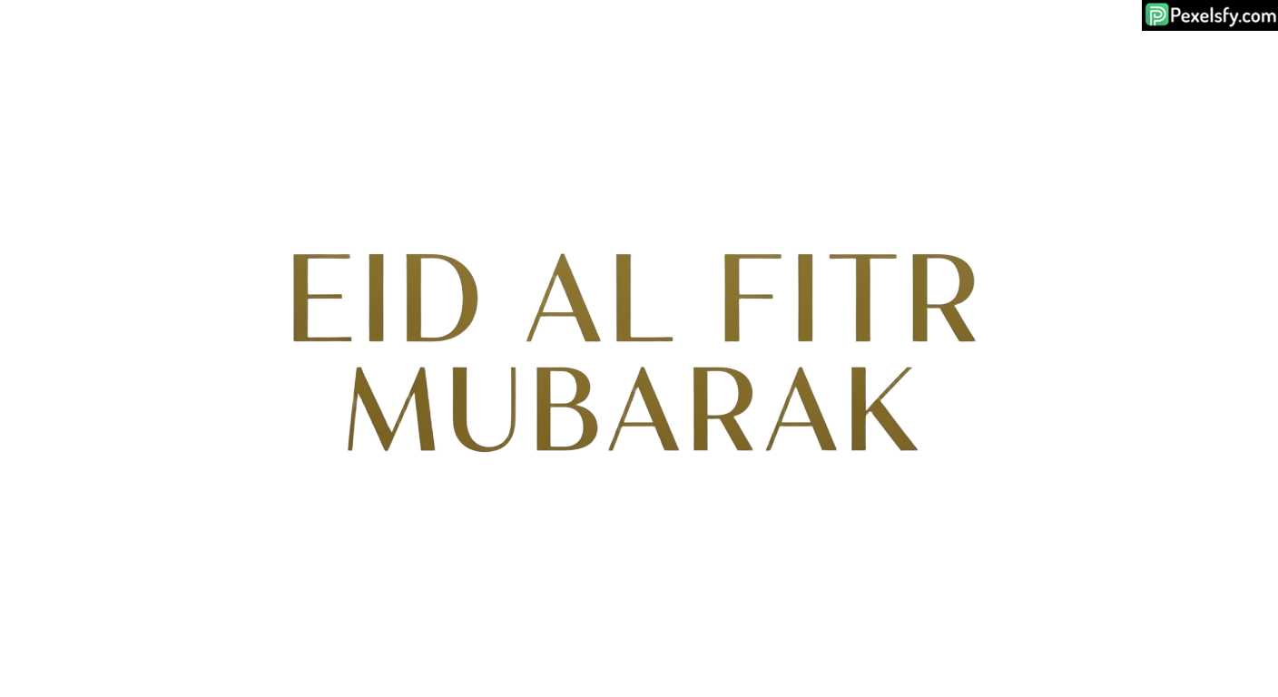 Eid al Fitr Mubarak greeting isolated on transparent background (21)
