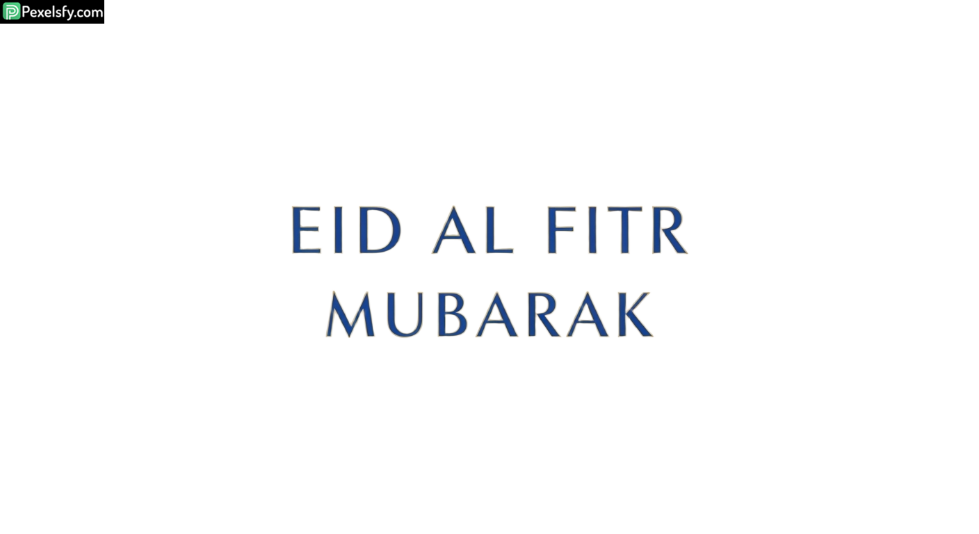 Eid al Fitr Mubarak greeting isolated on transparent background (25)