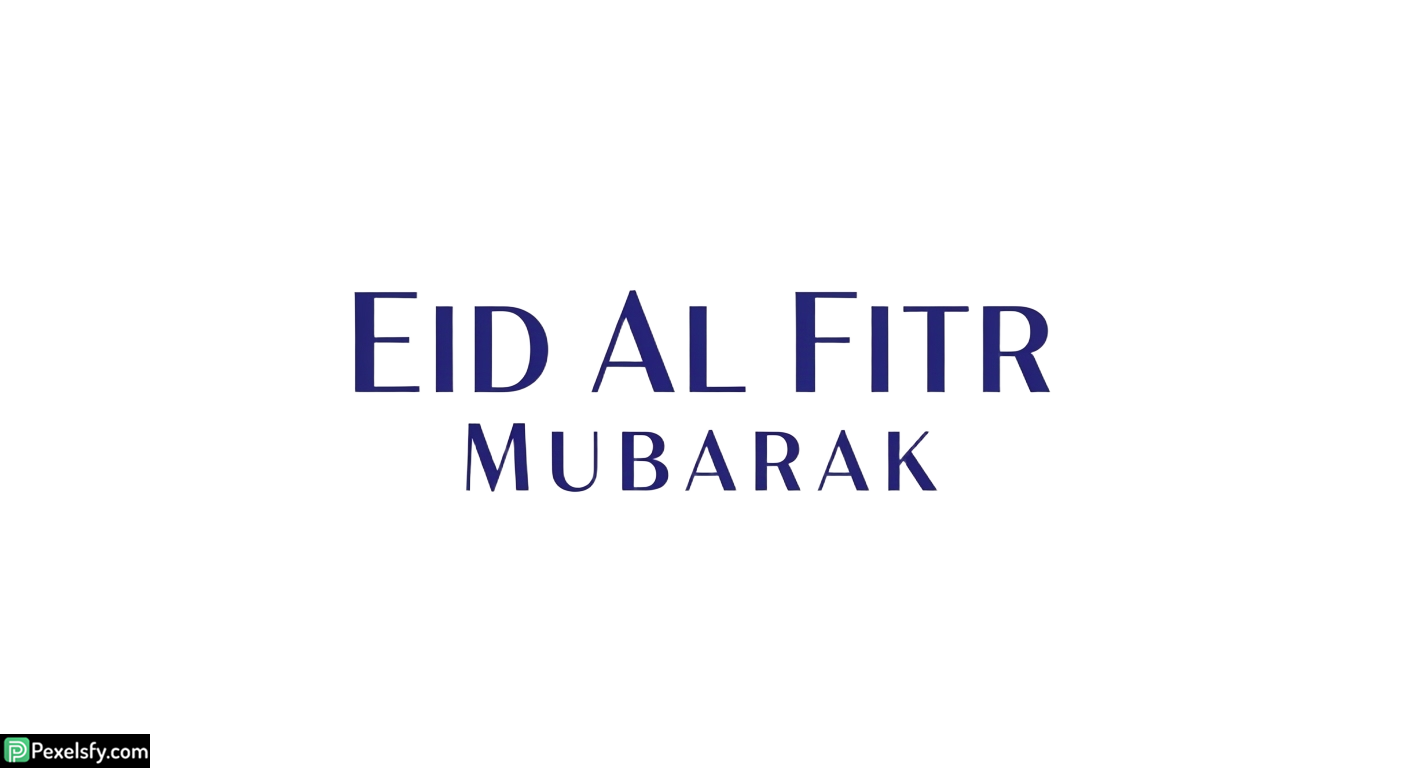 Eid al Fitr Mubarak greeting isolated on transparent background (26)