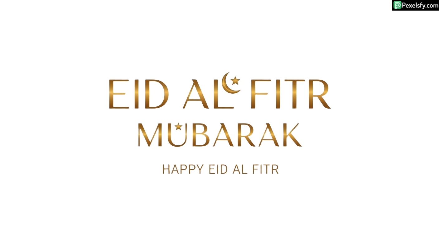Eid al Fitr Mubarak greeting isolated on transparent background (32)