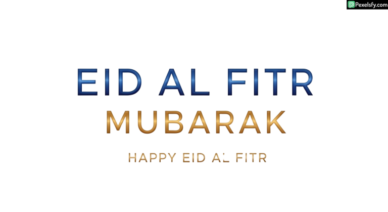 Eid al Fitr Mubarak greeting isolated on transparent background (41)
