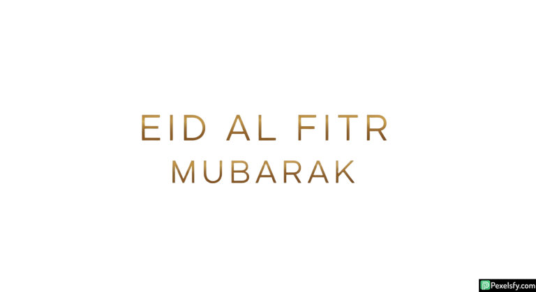 Eid al Fitr Mubarak greeting isolated on transparent background (42)