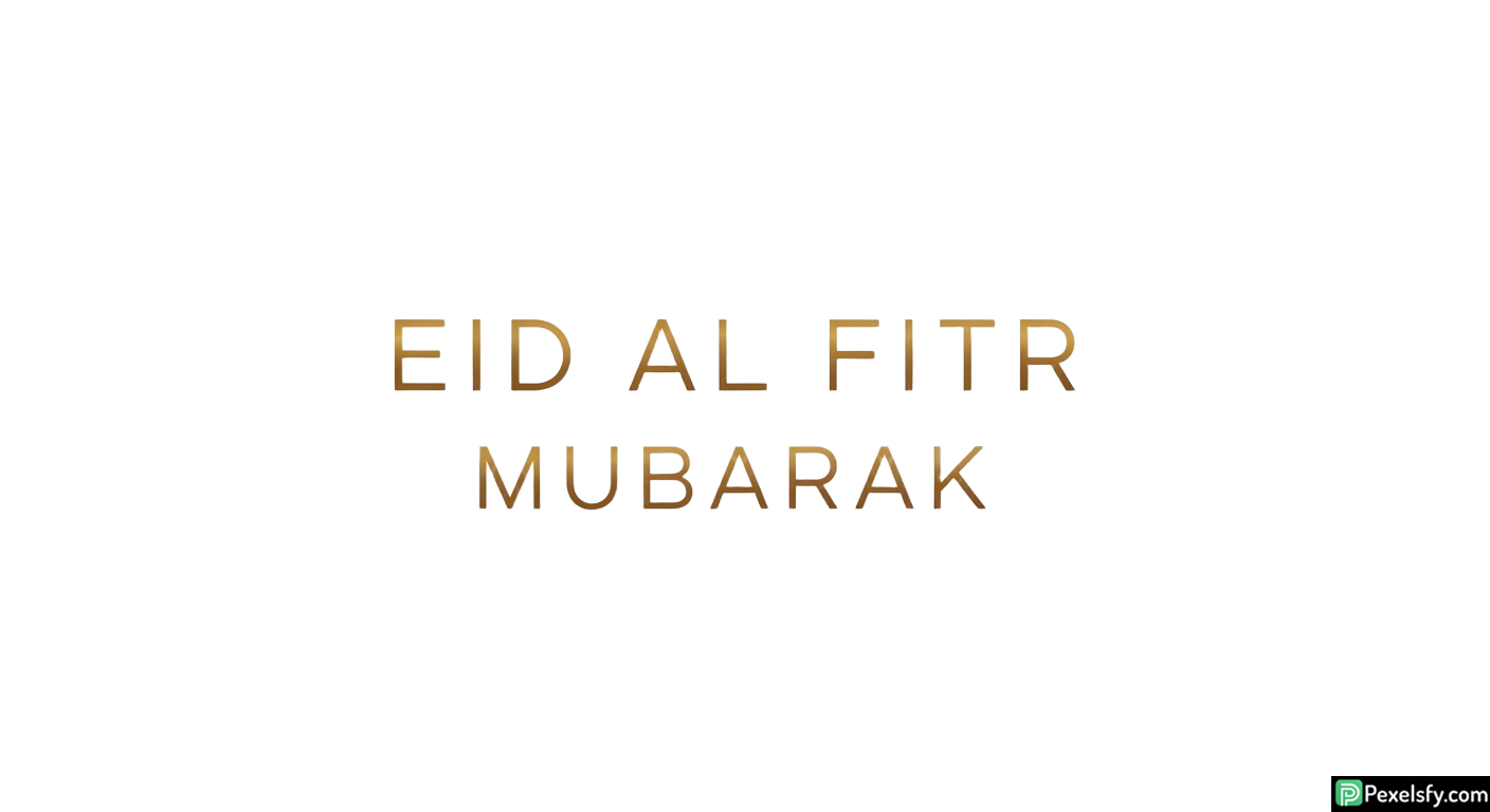 Eid al Fitr Mubarak greeting isolated on transparent background (42)