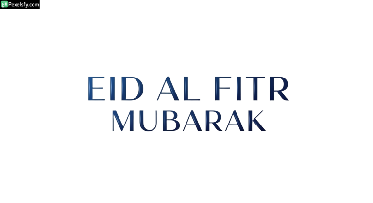 Eid al Fitr Mubarak greeting isolated on transparent background (6)