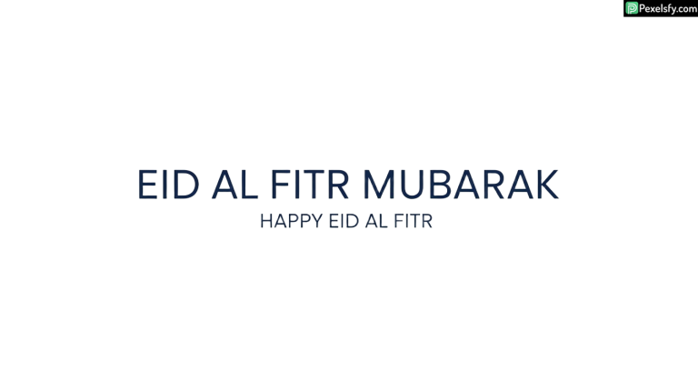 Eid al Fitr greeting card isolated on transparent background (2)