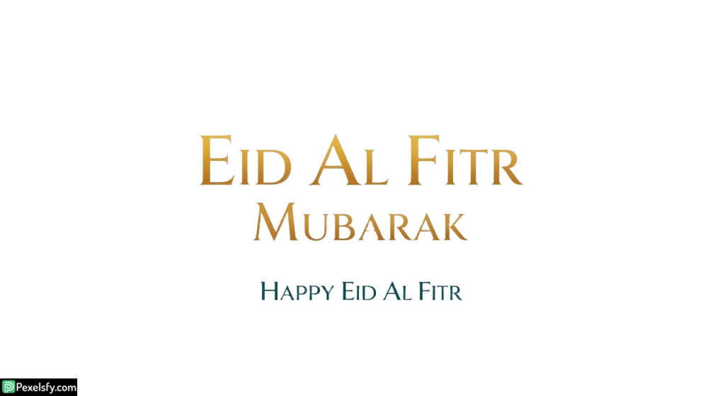 Eid al Fitr greeting card isolated on transparent background (4)