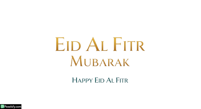 Eid al Fitr greeting card isolated on transparent background (4)