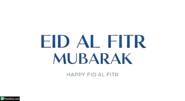 Eid al Fitr greeting with floral background isolated on transparent background
