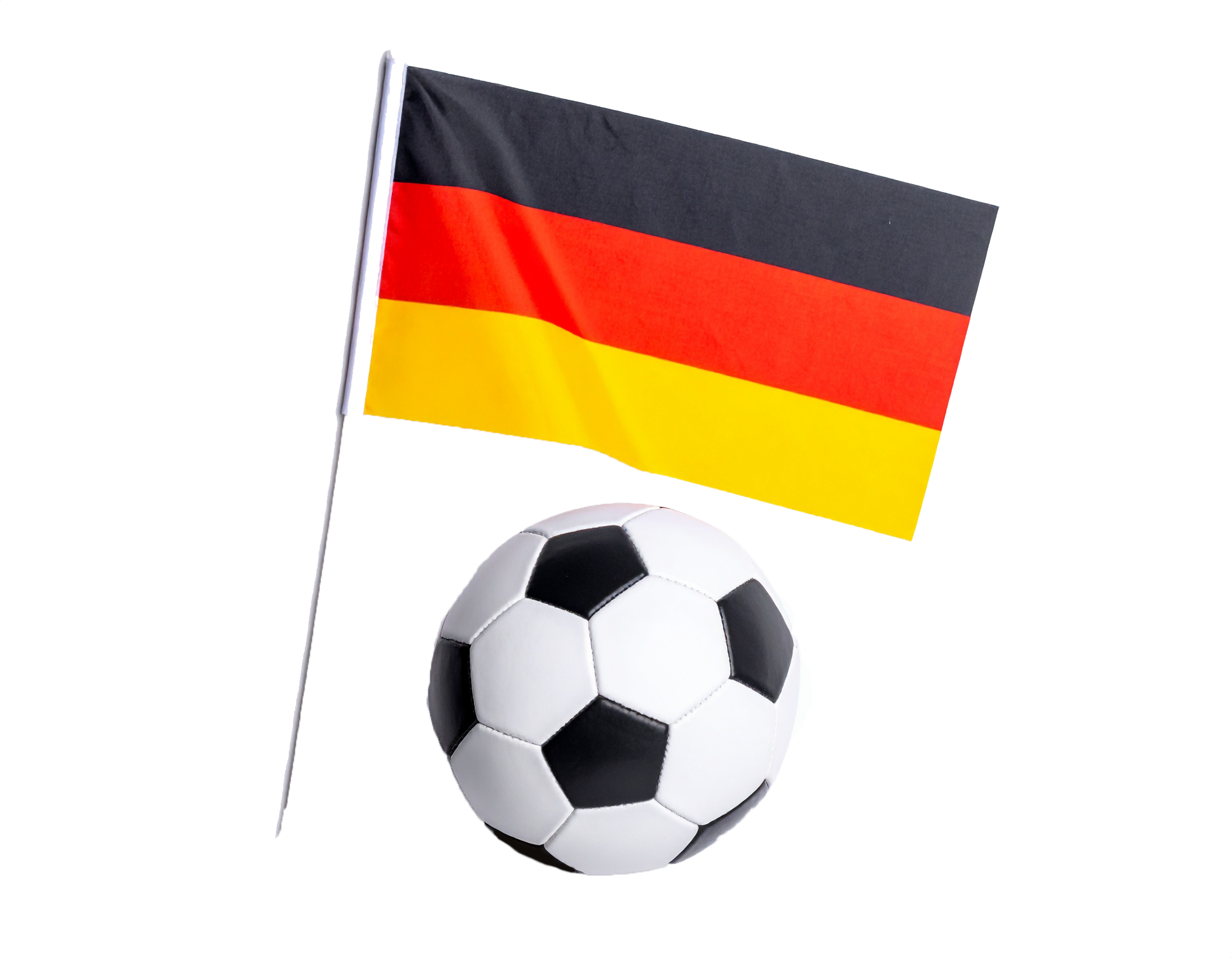 germany flag with football png transparent background