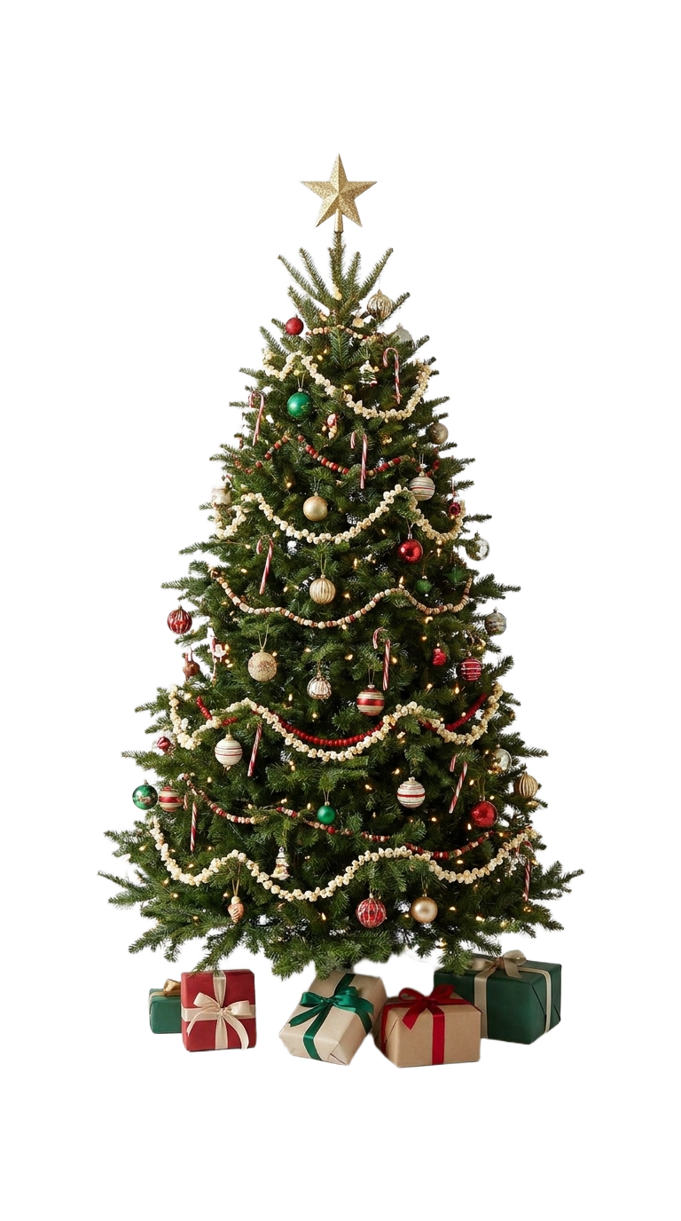 Decorated Christmas tree white b… 202607101502