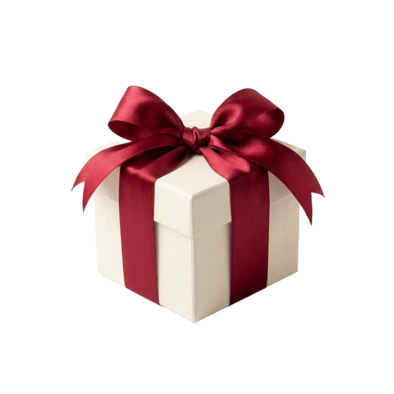 Gift box with ribbon 202607101502