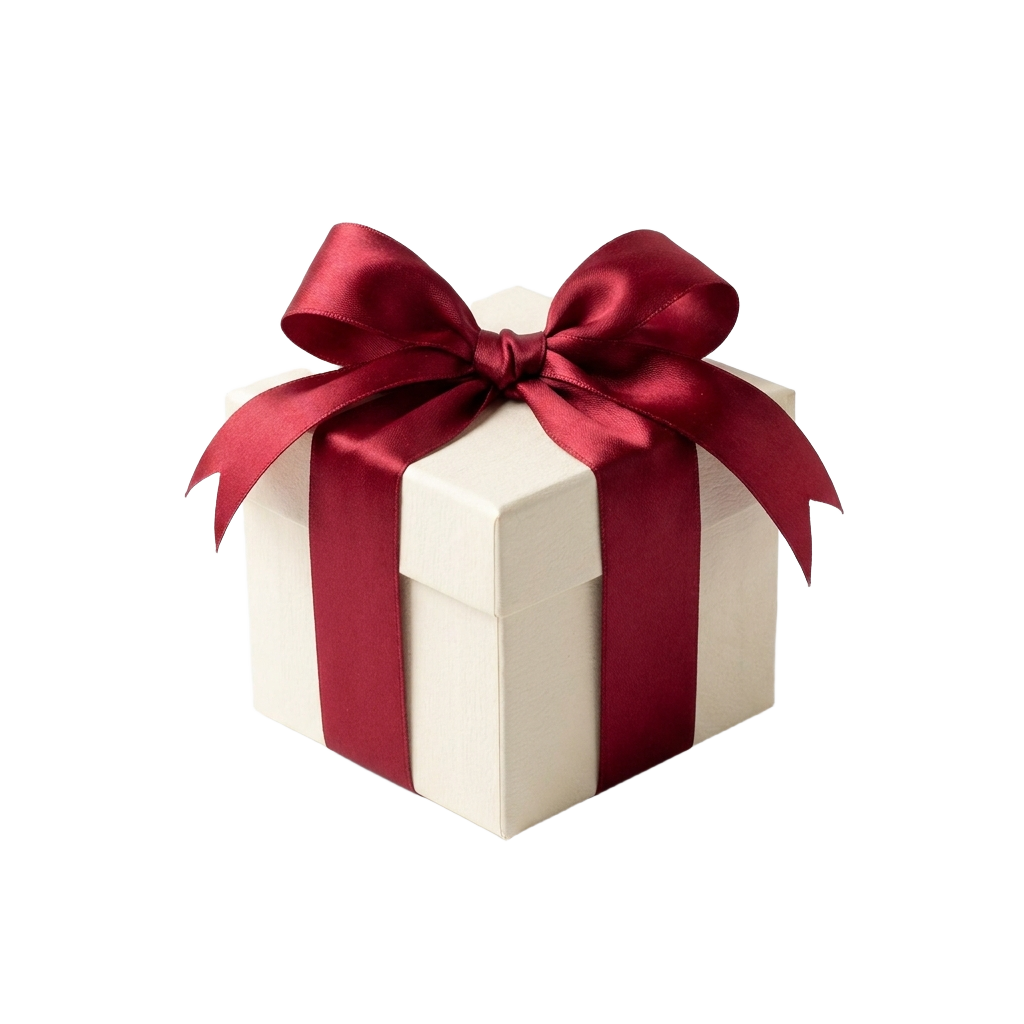 Gift box with ribbon 202607101502