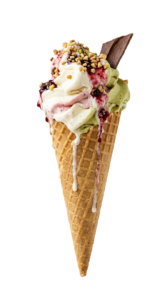 Ice cream cone white background 202607101502