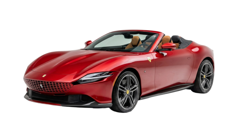 Red sports car white background 202607101502