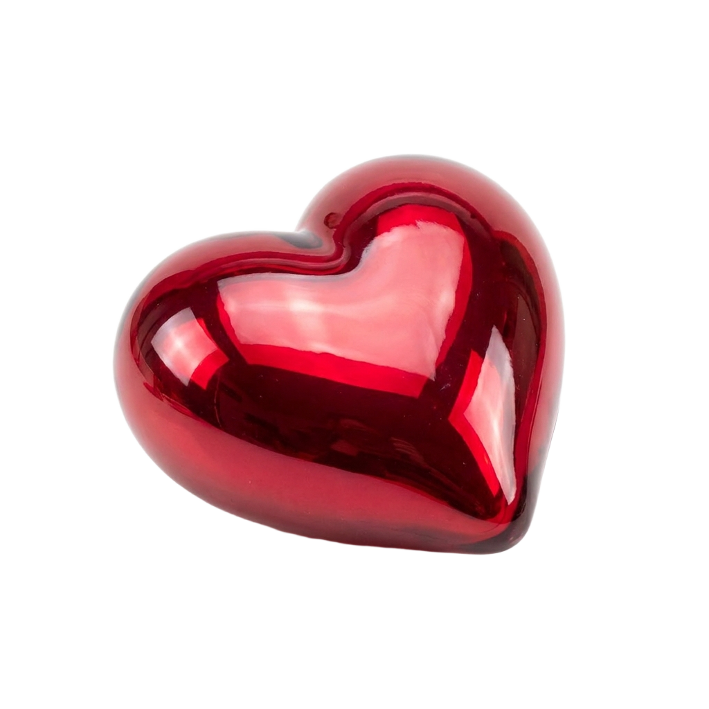 Shiny red heart white background 202607101501 3