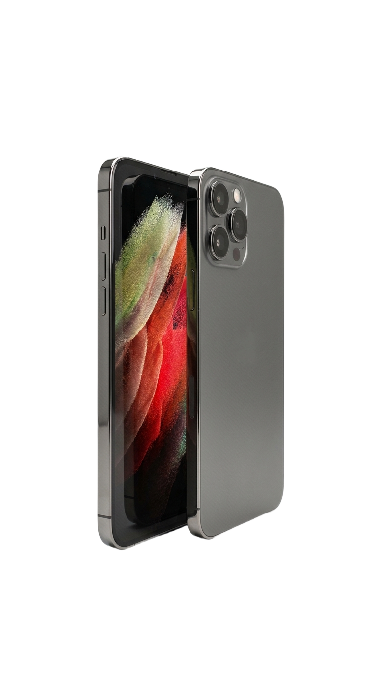 Smartphone standing upright whit… 202607101502