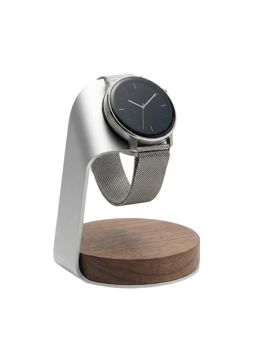 Smartwatch on stand white backgr… 202607101502
