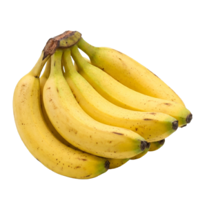 A bunch of bananas sitting on top of each other.