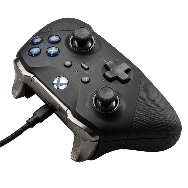 A close up of a game controller PNG transparent background.