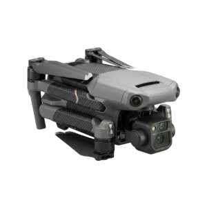 A drone with a camera attached to it.