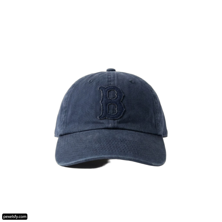 Baseball cap with the Boston Red Sox logo on it png transparent background