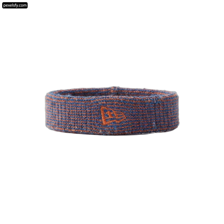 Close up of a wristband on a white background png transparent background