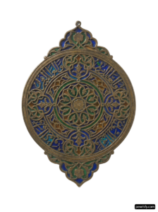 Decorative wall hanging with arabic calligraphy on it png transparent background