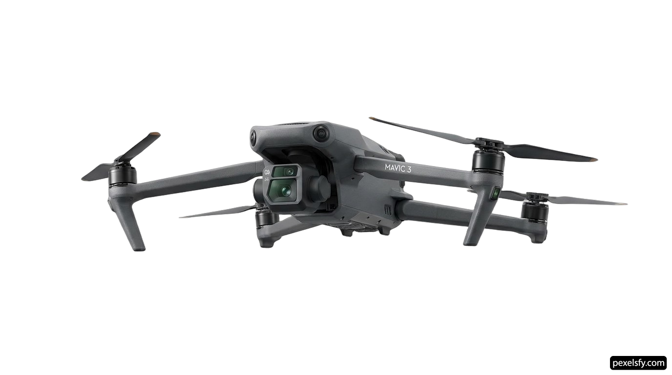 Drone with a camera attached to it png transparent background