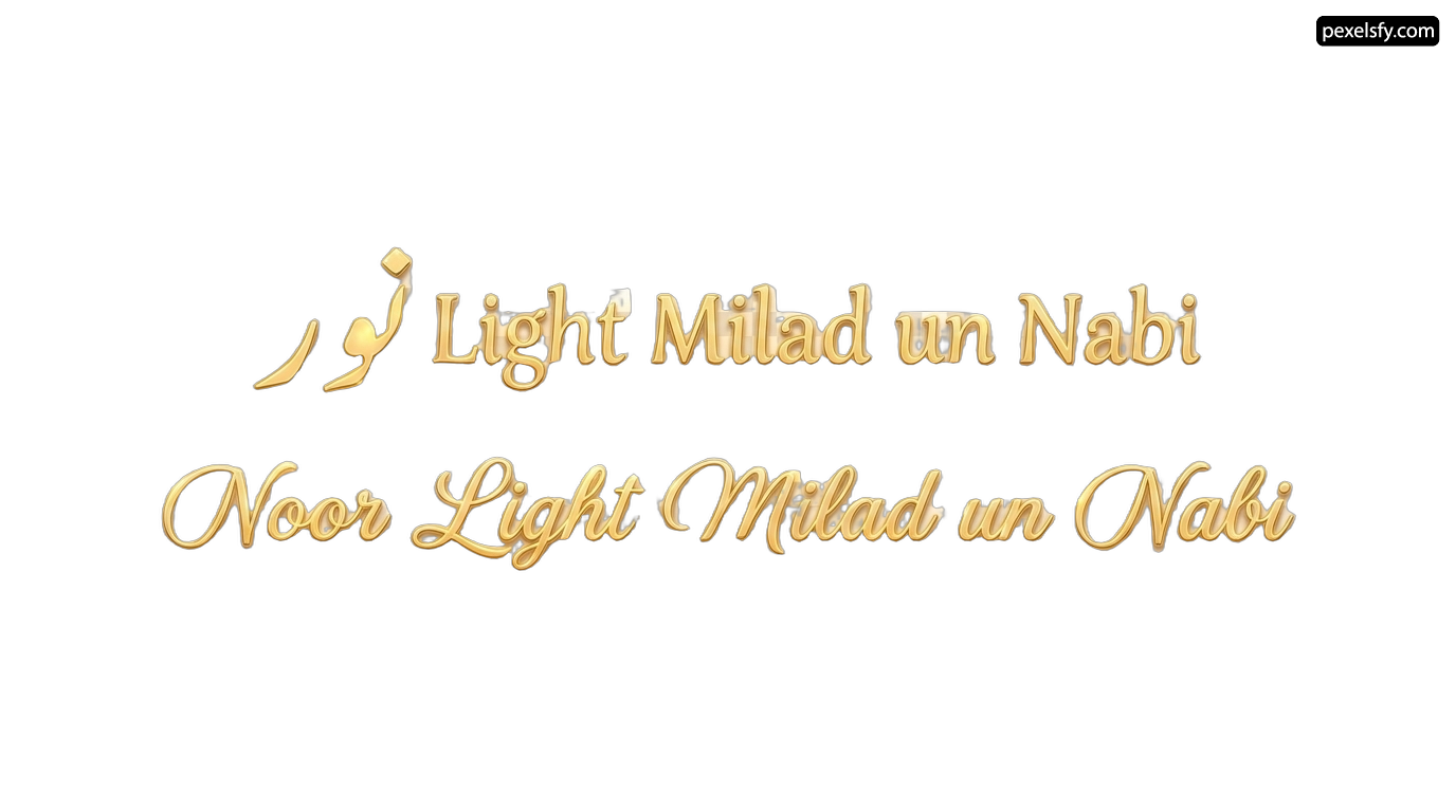 Light milad un nabi png transparent background