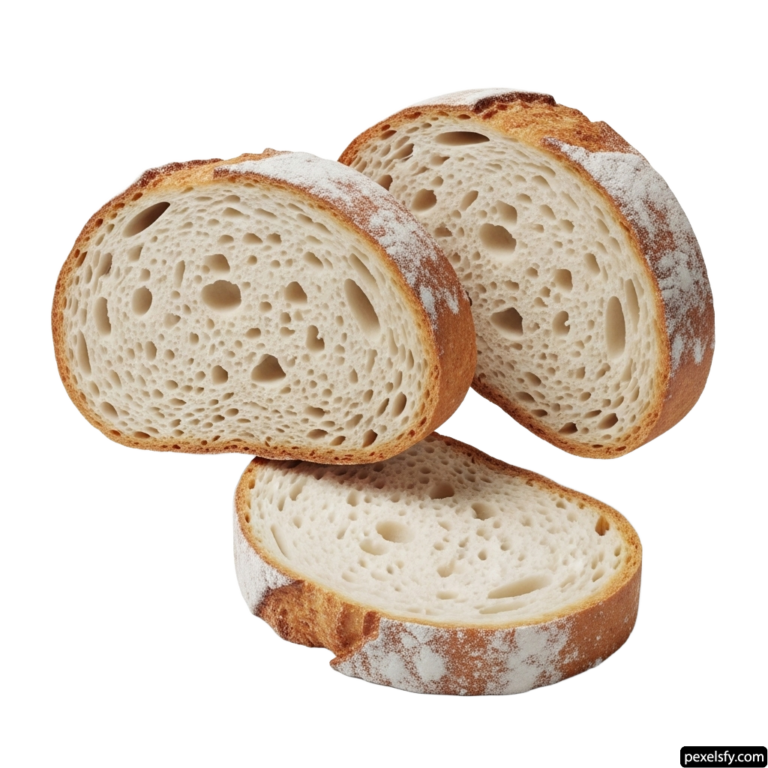 Sliced loaf of bread on a white background png transparent background
