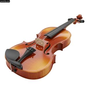 Violin on a white background png transparent background