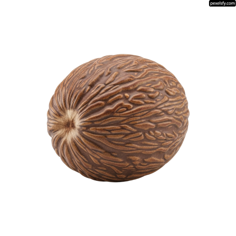 Walnut on a white background png transparent background
