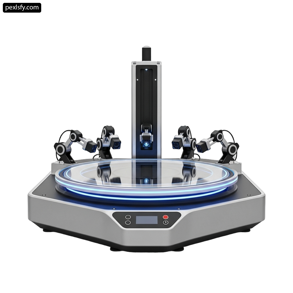 3D printer that is sitting on top of a table png transparent background