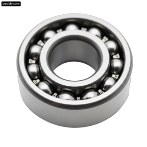 Ball bearing on a white background png transparent background