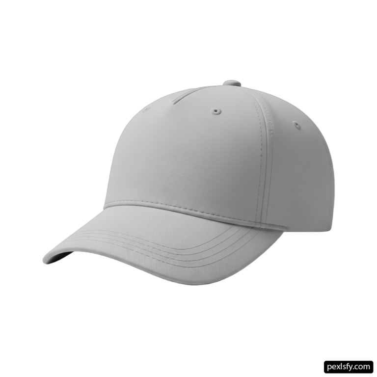 Baseball cap is shown on a white background png transparent background