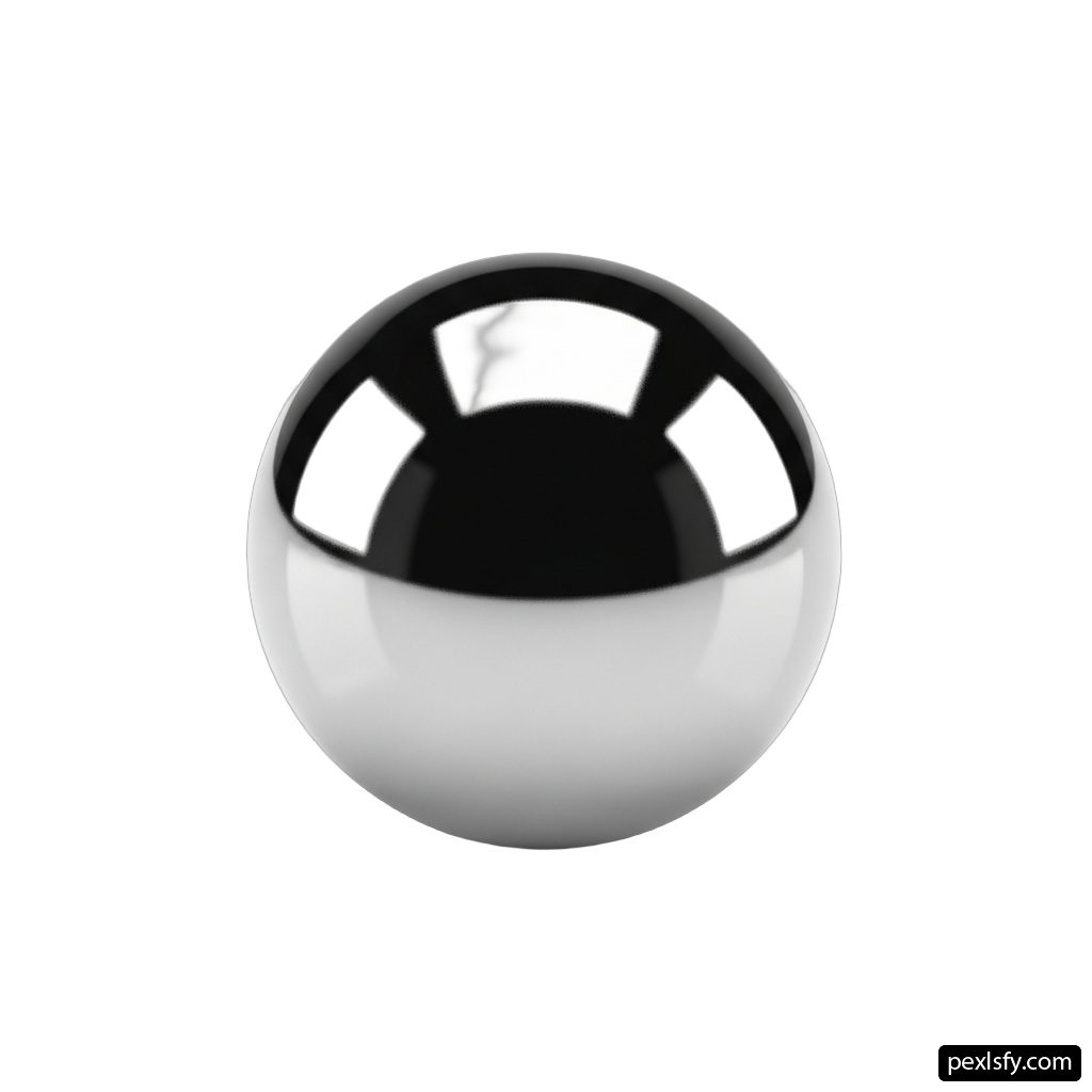 Black and white ball on a white background png transparent background
