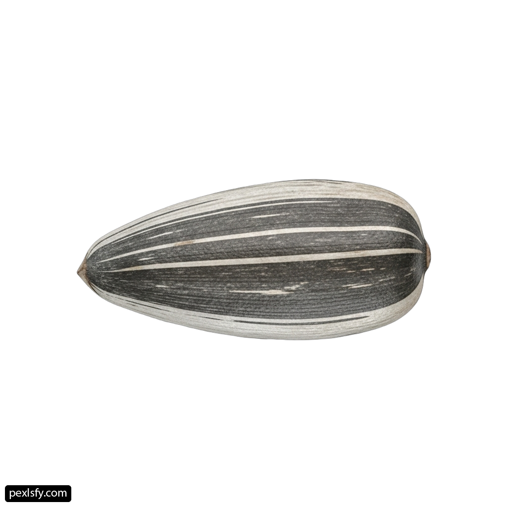 Black and white striped object on a white background png transparent background