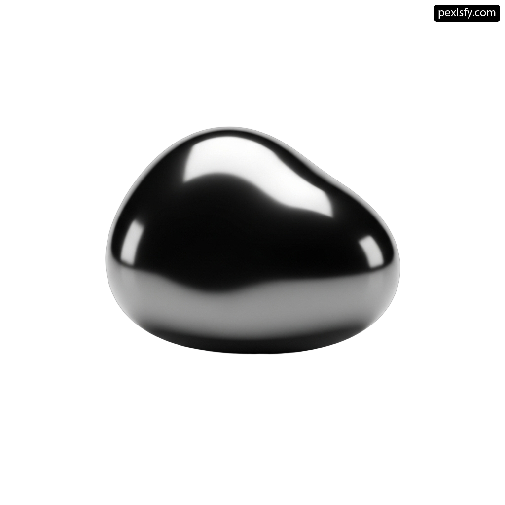 Black egg on a white background png transparent background