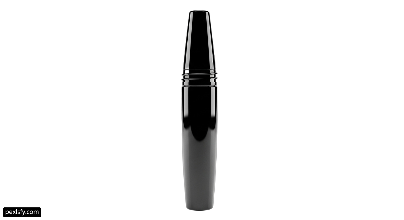 Black pen on a white background png transparent background