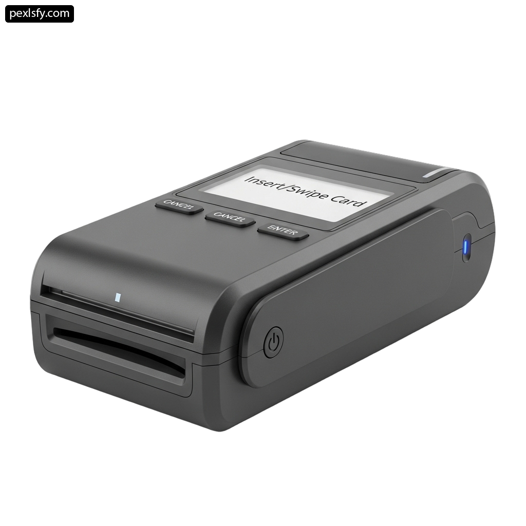 Black printer sitting on top of a white surface png transparent background