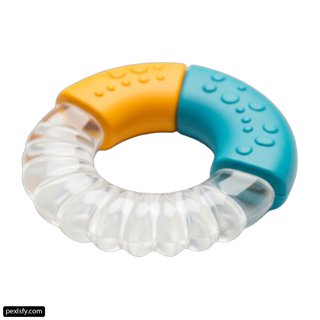 Blue and orange ring with a white background png transparent background