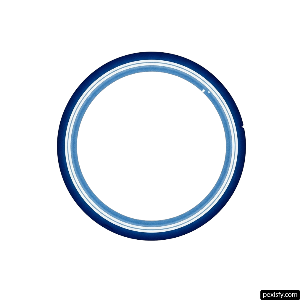 Blue and white circle on a white background png transparent background
