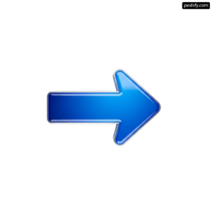 Blue arrow pointing to the right png transparent background