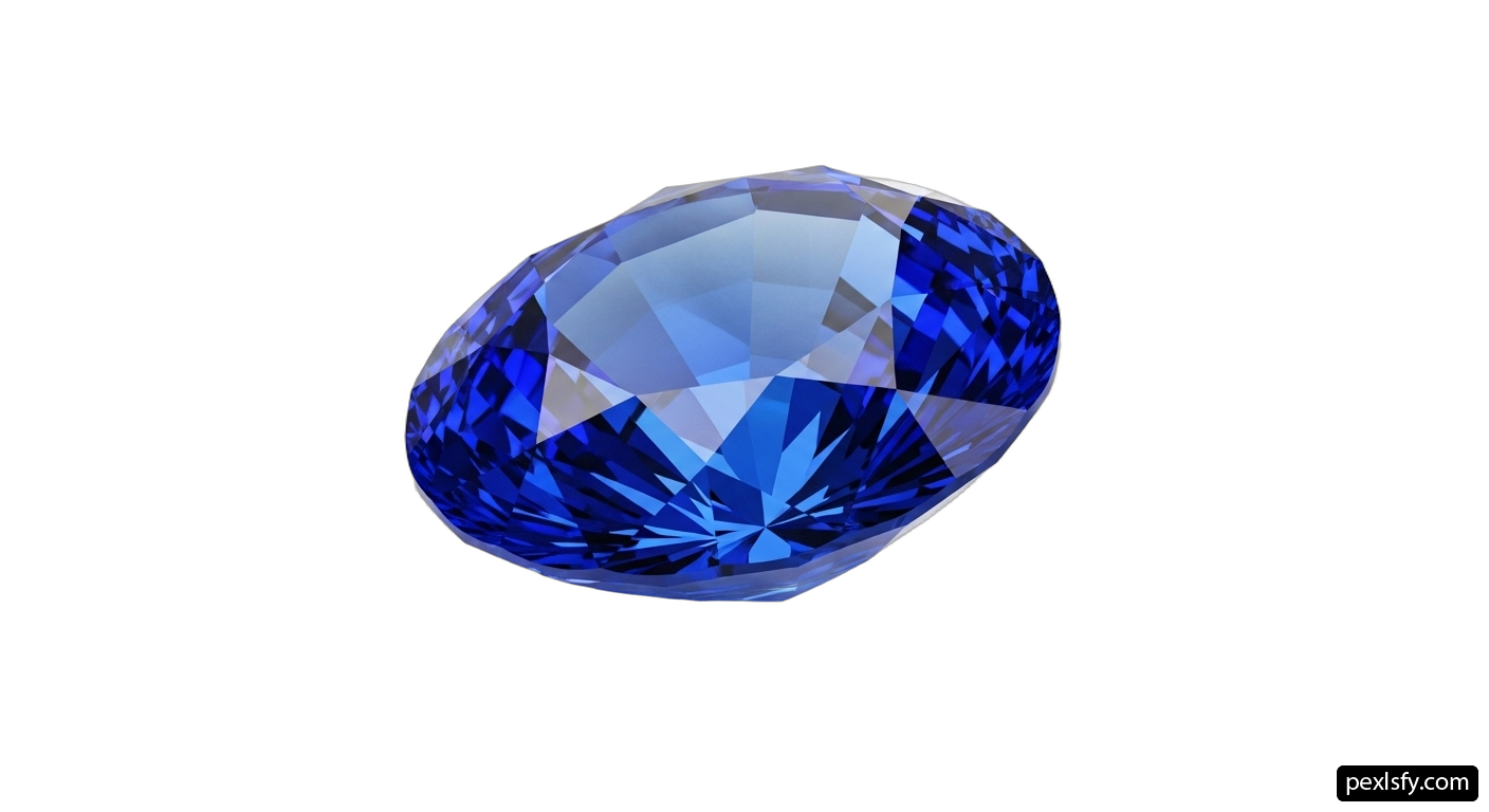 Blue diamond on a white background png transparent background