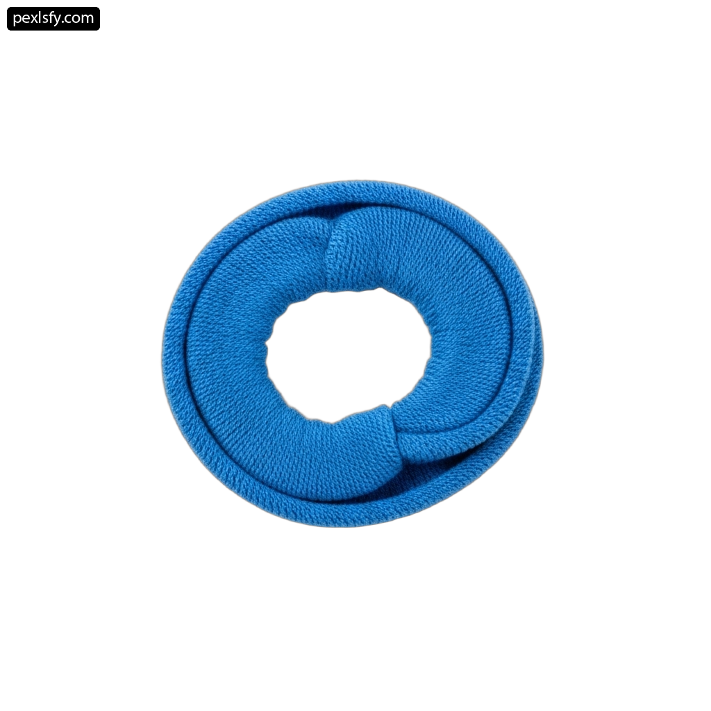 Blue ring on a white background png transparent background