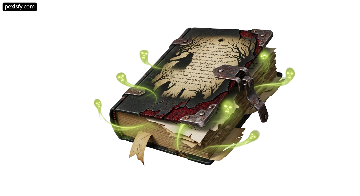 Book with a tree on top of it png transparent background